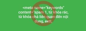 Read more about the article 2018 Rồi ! Hãy Dừng Việc Sử Dụng Meta Keyword