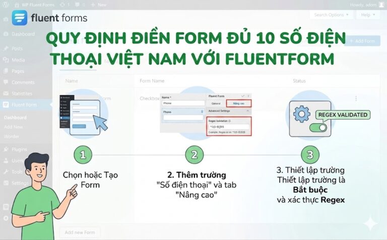 Quy Định Điền Form Đủ 10 Số Điện Thoại Việt Nam Với Fluentform 1