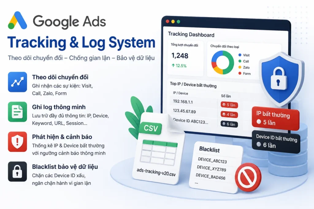 Chặn Click Tặc Google Ads Theo IP và Thiết Bị 3 Chặn Click Tặc Google Ads Theo IP và Thiết Bị 3