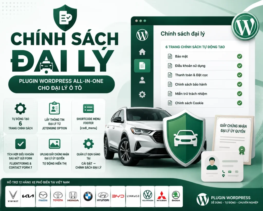 Chính Sách Cho Web Ô Tô 1