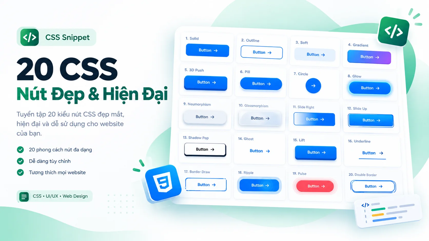 20 CSS Nút 2 20 CSS Nút 2
